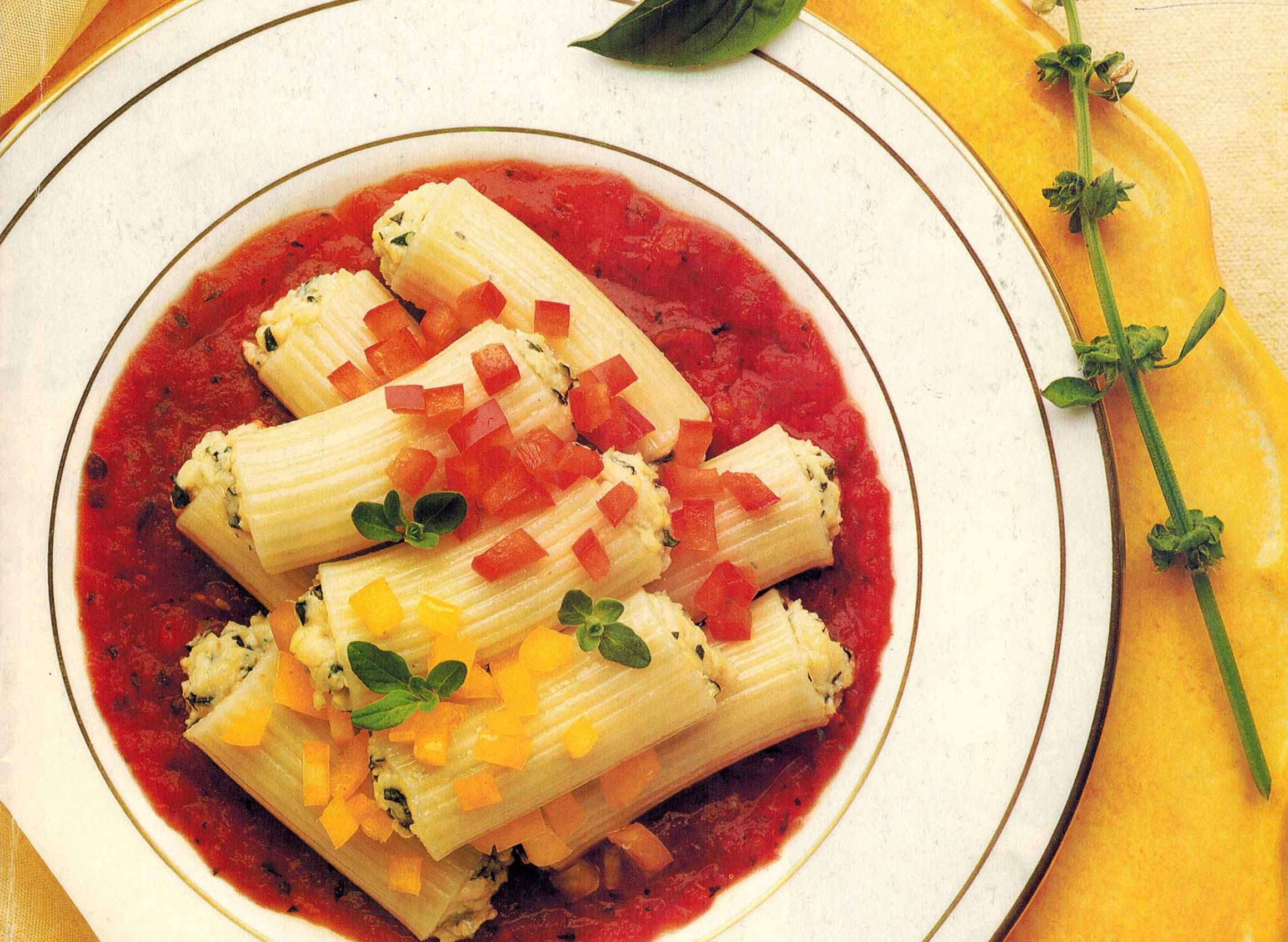 Manicotti Stuffed with Smoked Chicken and Ricotta. BigOven