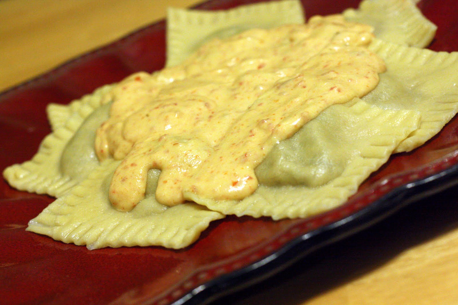 Mushroom Mascarpone Ravioli with Sundried Tomato Alfredo Sauce BigOven