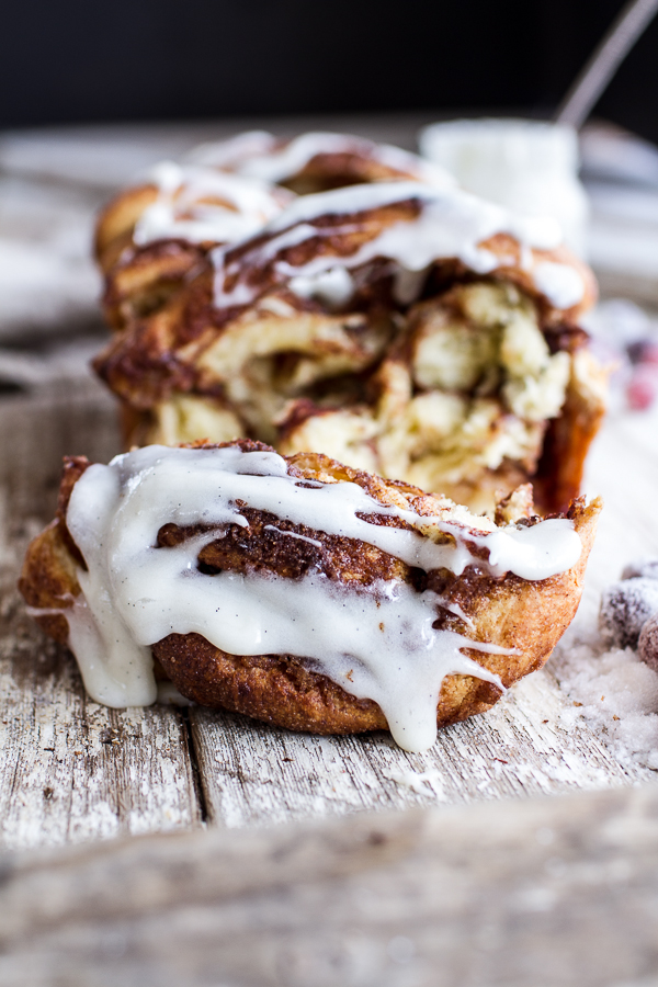 Overnight Pull-Apart Brioche Cinnamon Roll Bread