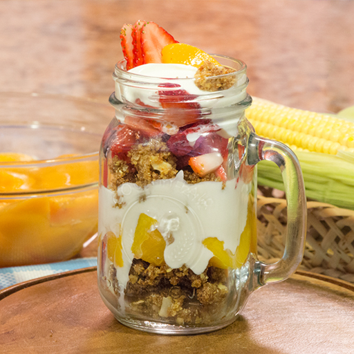 Peach Parfait