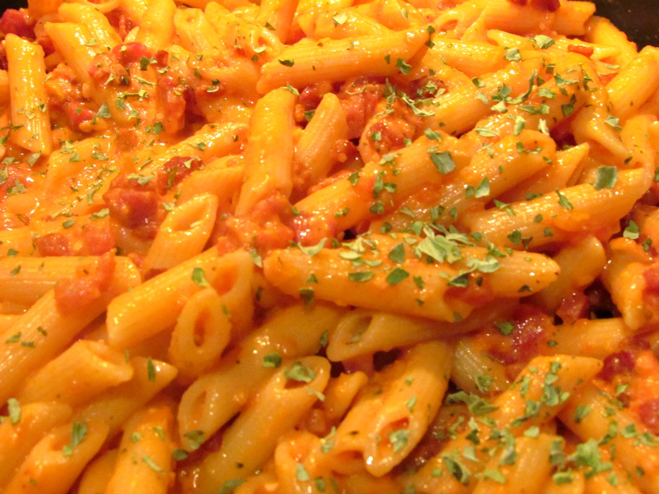 Penne Alla Vodka with Pancetta BigOven