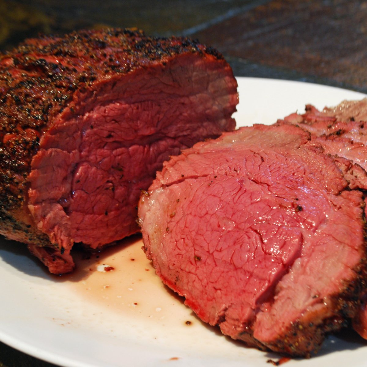 Peppered Beef Tenderloin with Portobellomarsala Sauce BigOven