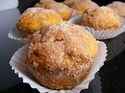 Pumpkin Doughnut Muffins