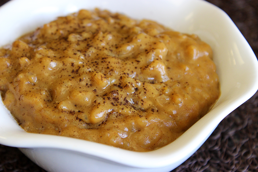 Pumpkin Spice Latte Rice Pudding