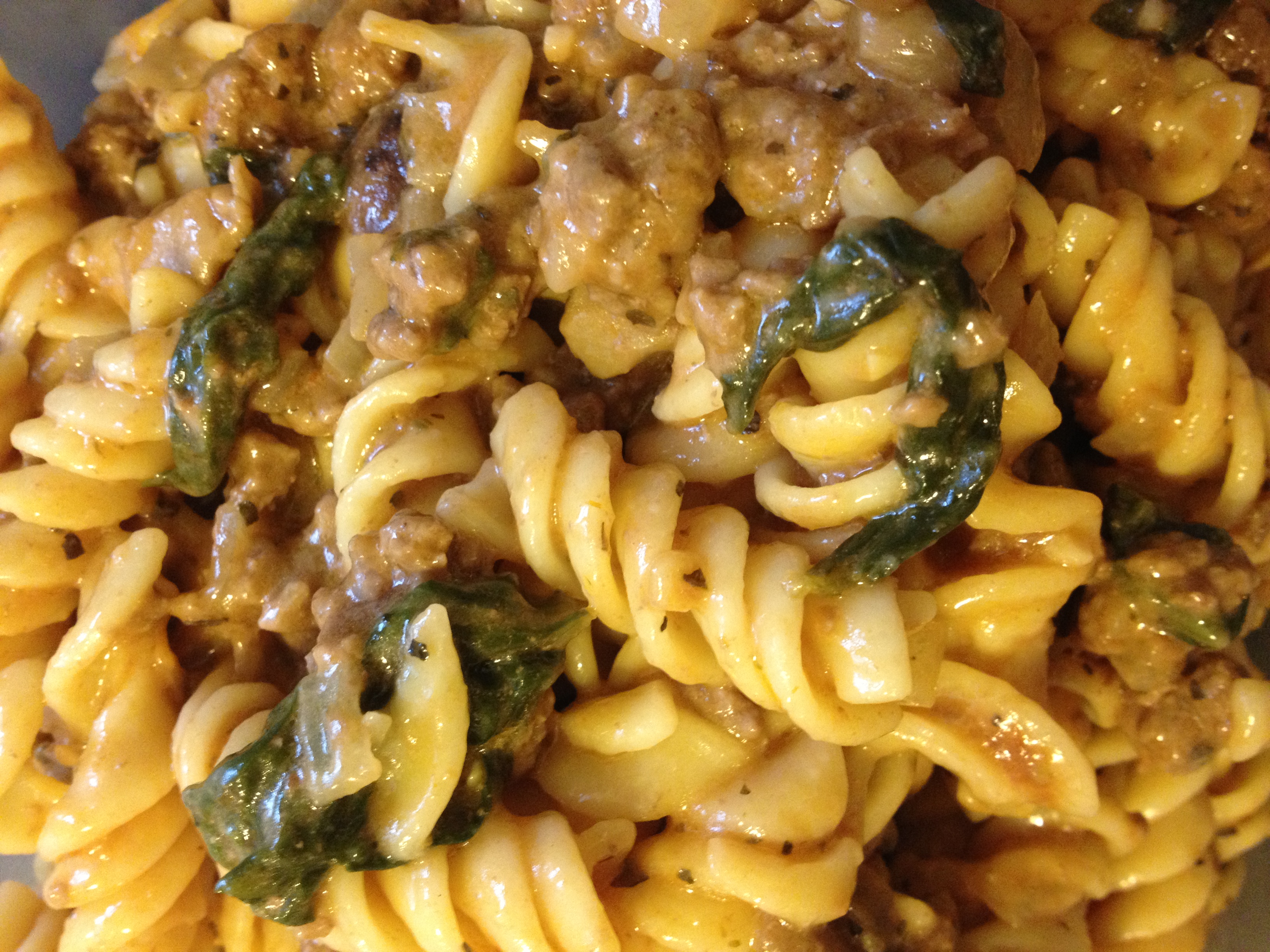 Sausage and Spinach Pasta - BigOven