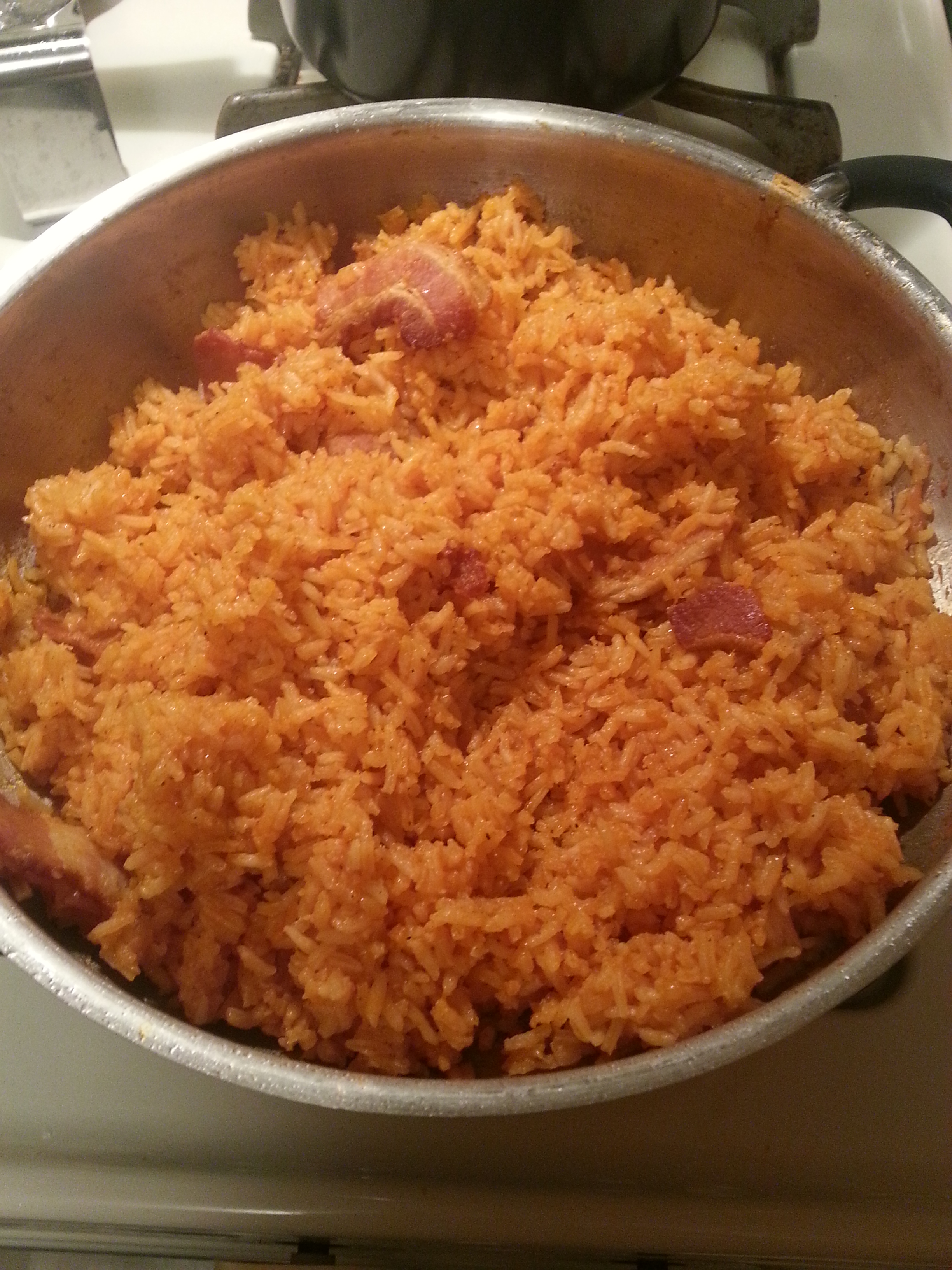 Spanish Rice with bacon - BigOven