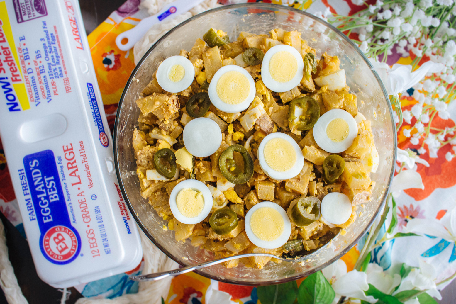 Spicy Roasted Potato Salad