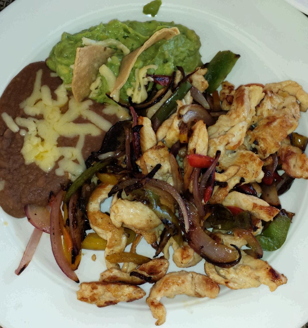 Steak Or Chicken Fajitas Bigoven 