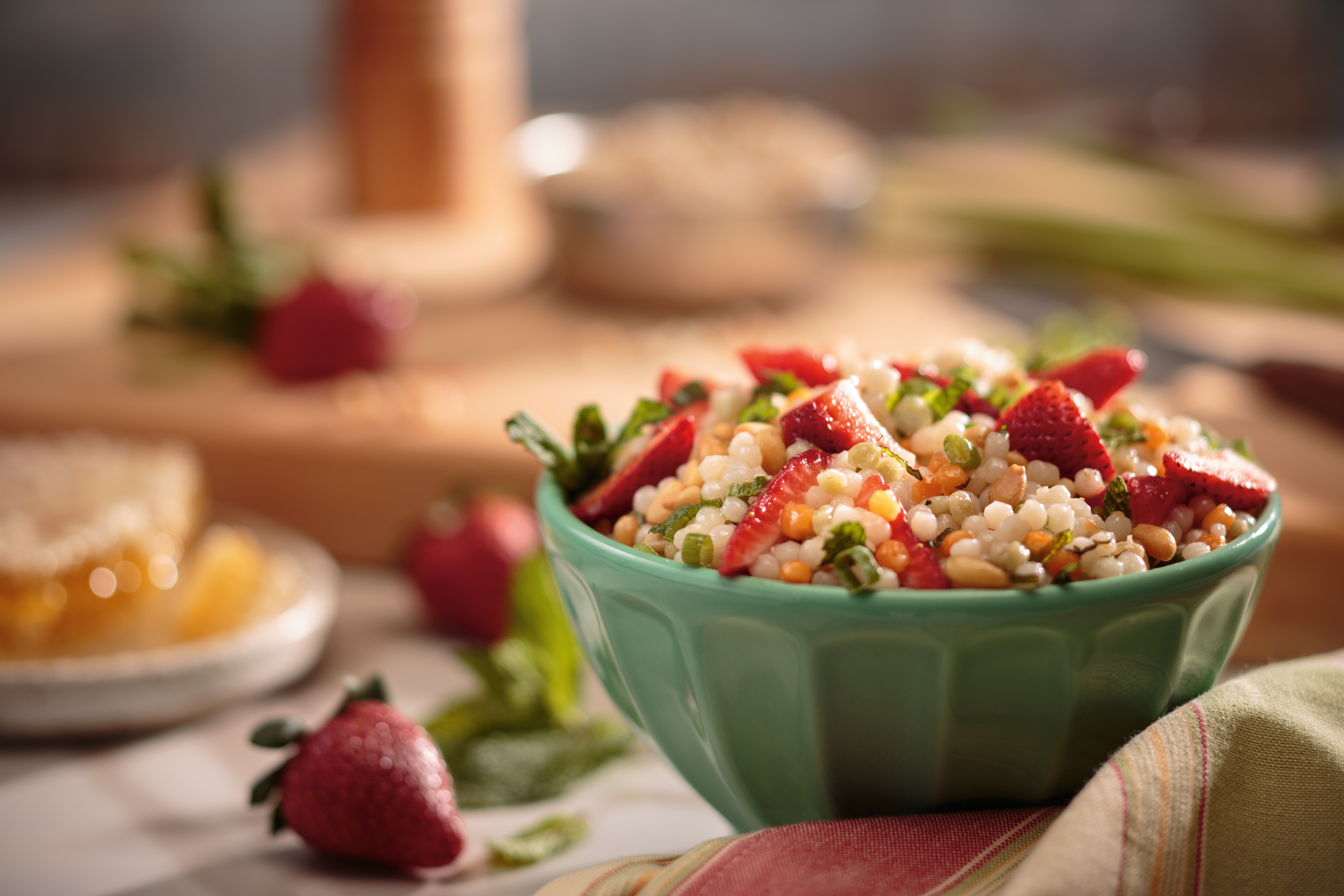 Strawberry Couscous Summer Salad