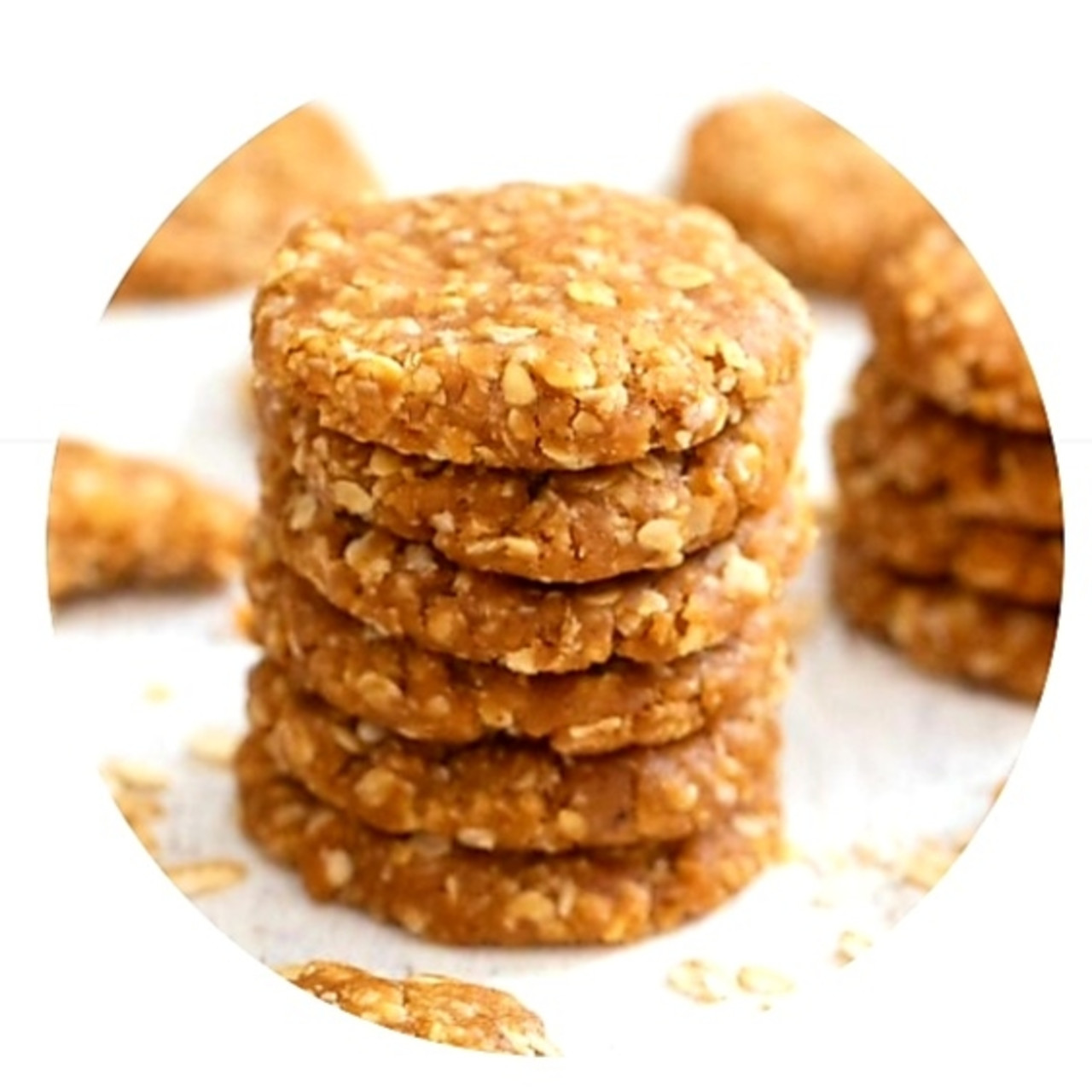 3 Ingredient No Bake Banana Oatmeal Cookies