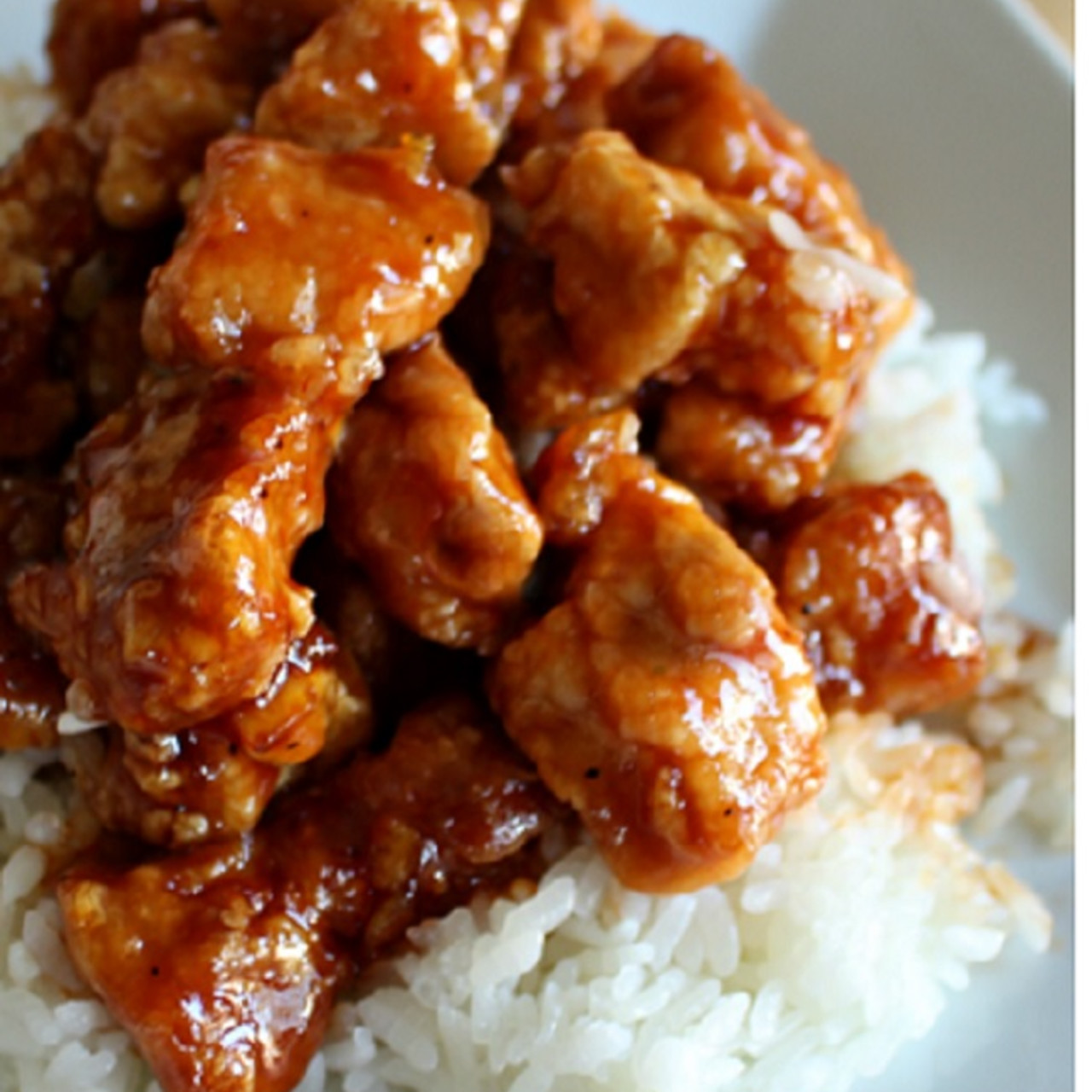 3 ingredient orange chicken