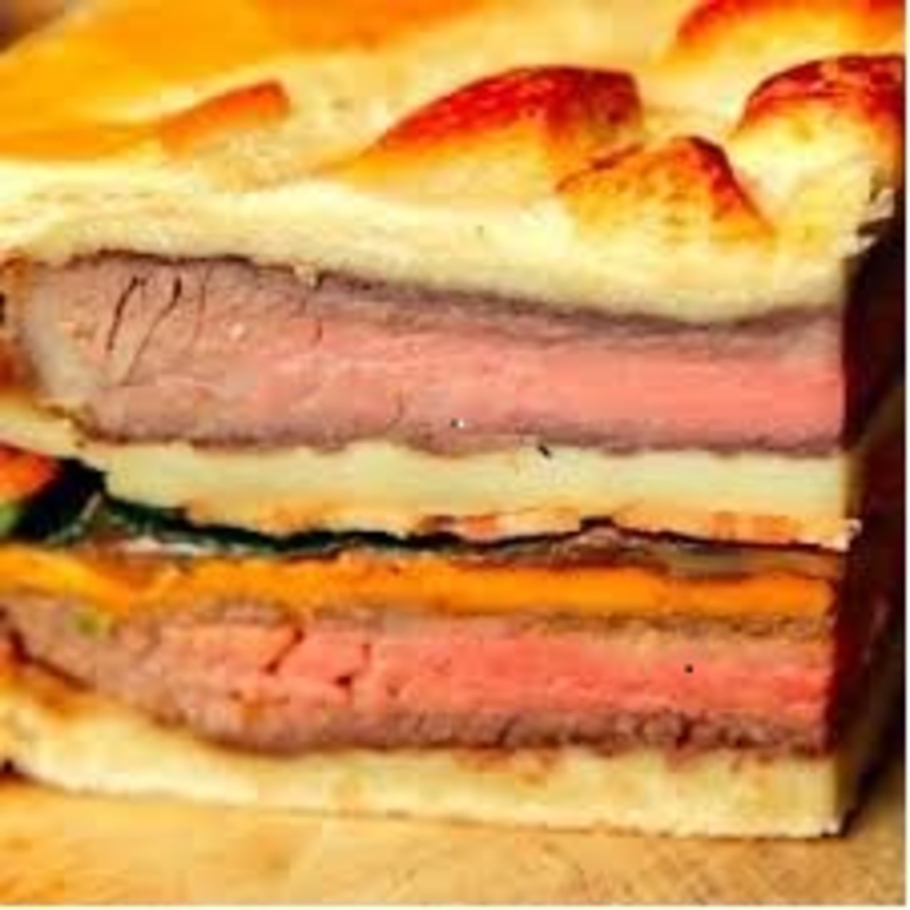 7Layer Steak Sandwich
