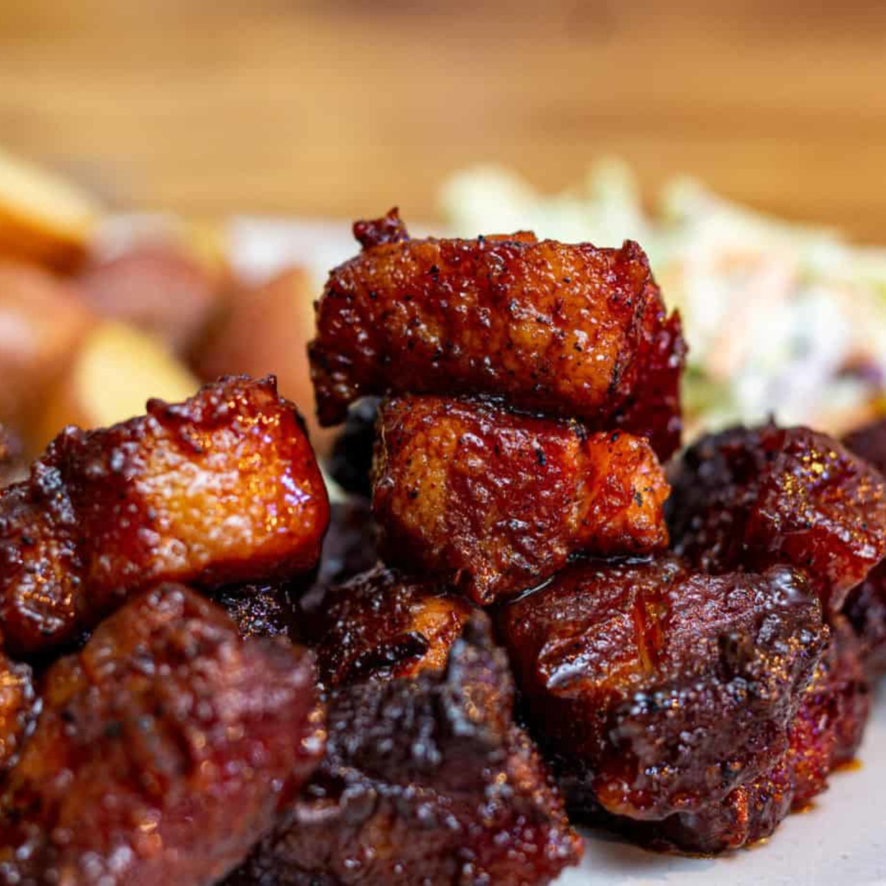 Aaron's Pork Belly Burnt Ends