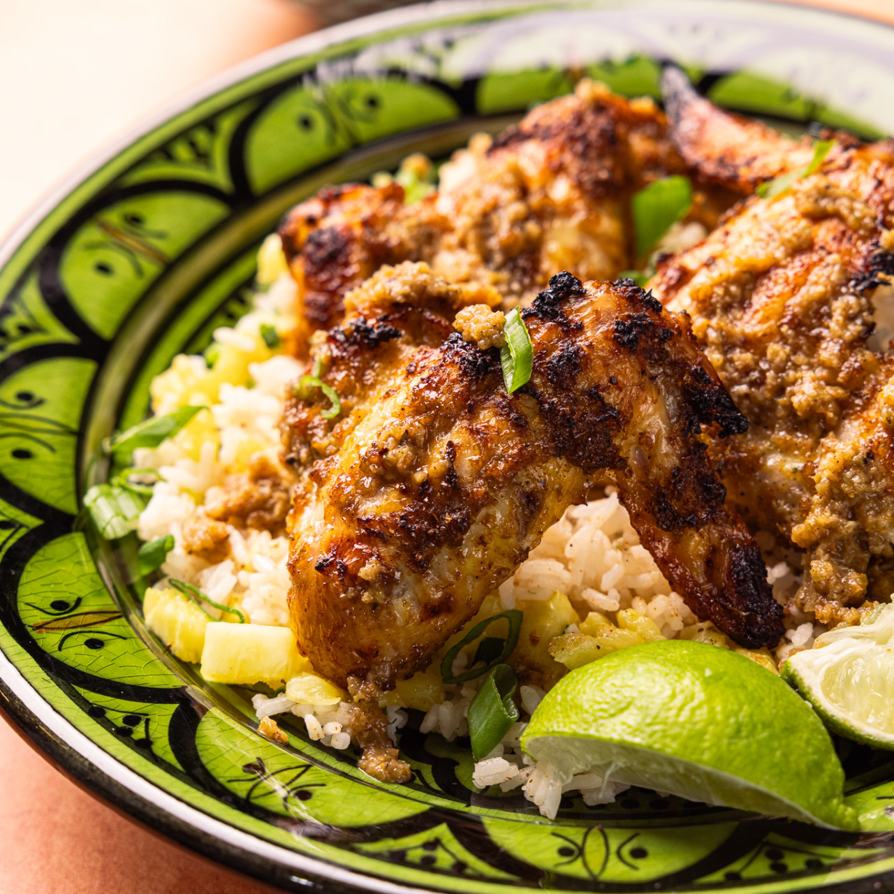 Air Fryer Caribbean Jerk Chicken Wings