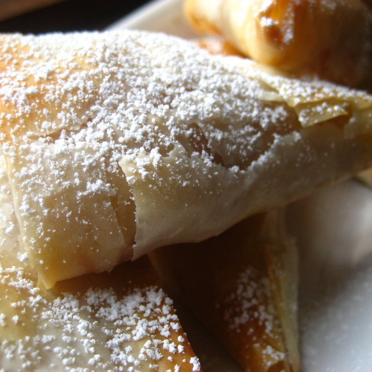 Apple Turnovers using Phyllo Dough