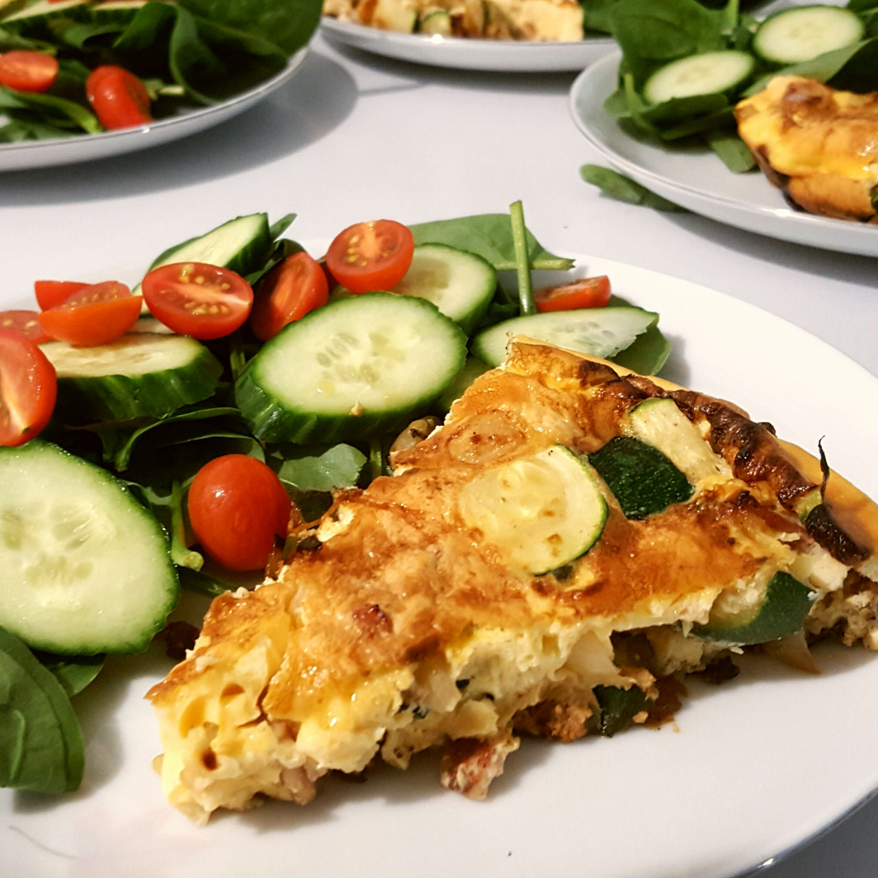 Bacon and Zucchini Frittata 19.55 282 calories