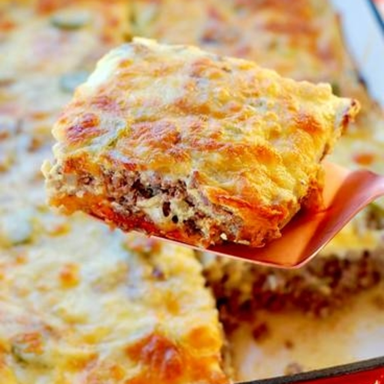 bacon burger casserole