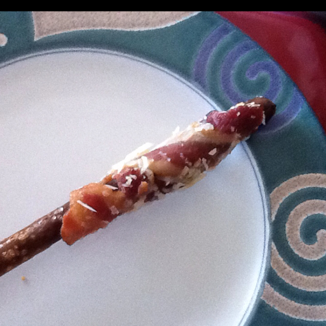 BaconWrapped Bread Sticks