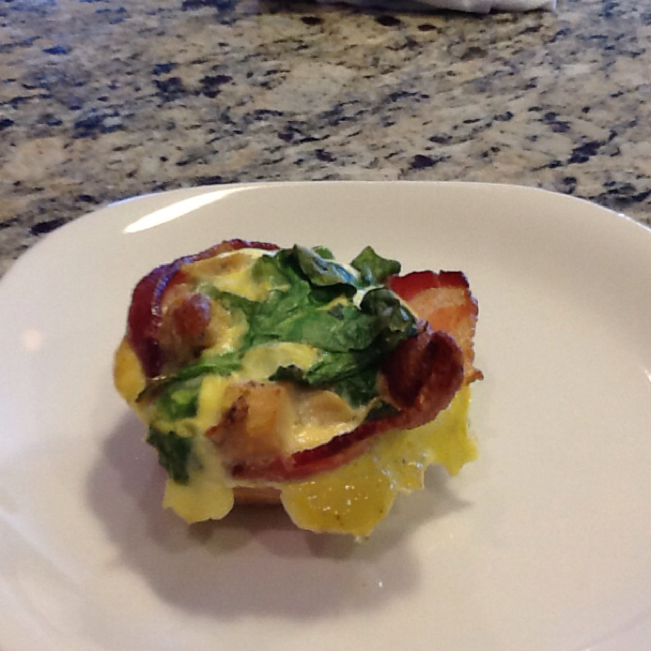 Bacon Wrapped California Omelet Bites