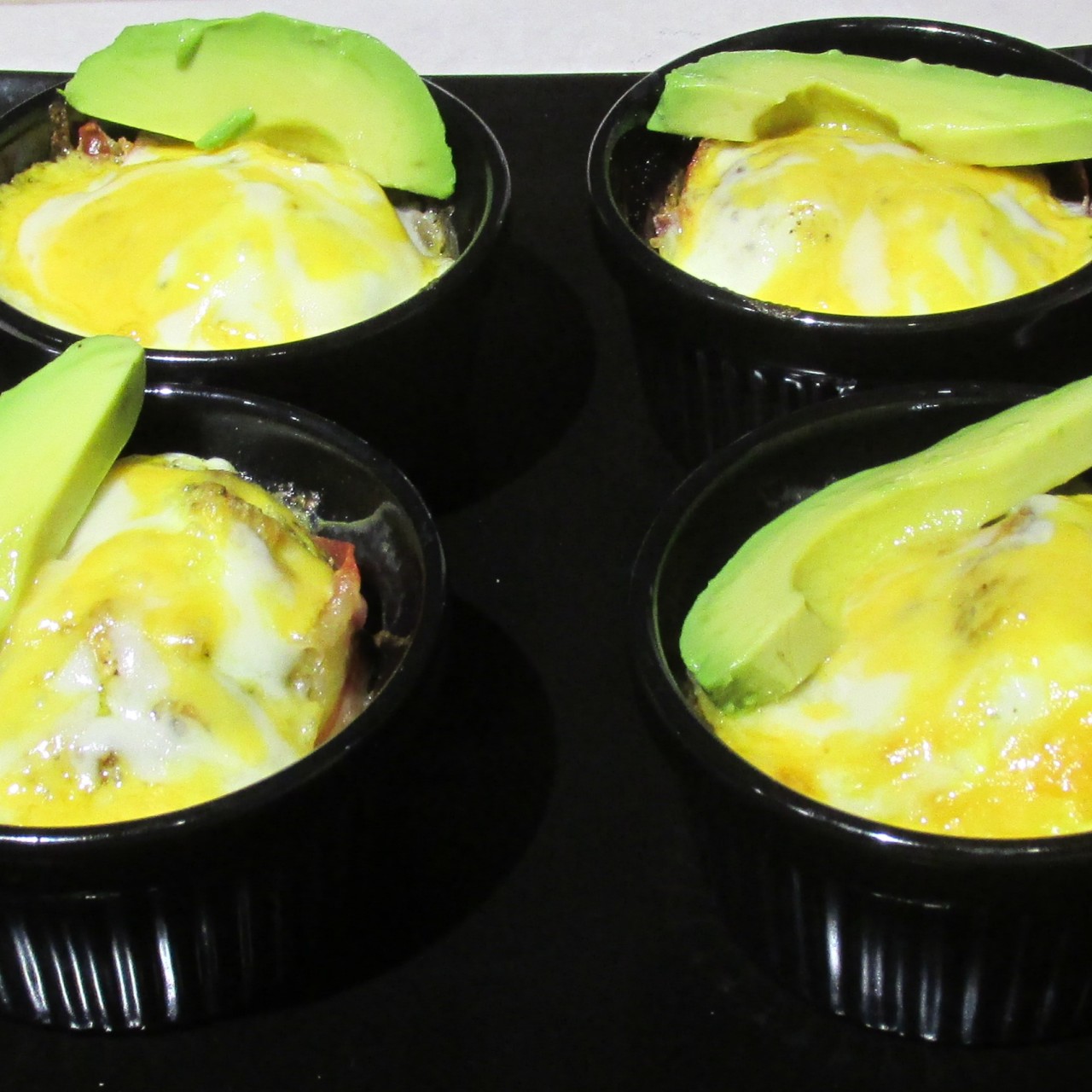 Baked Egg with prosciutto