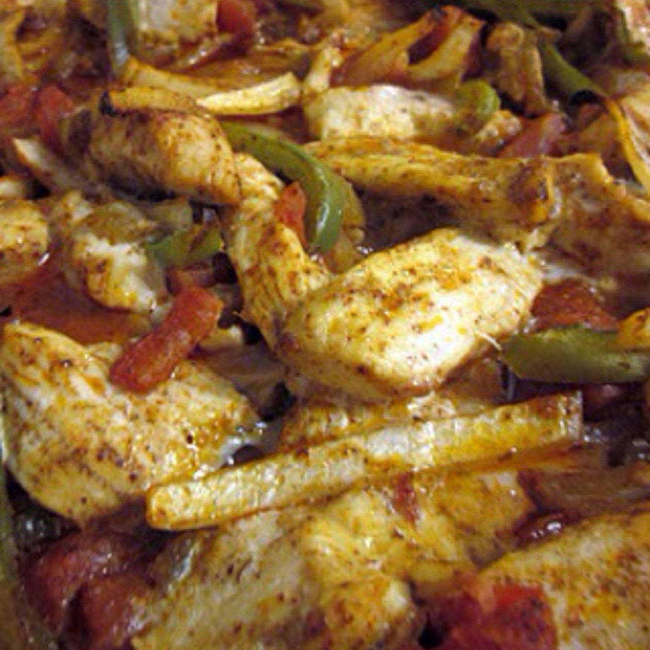 Baked Chicken Fajitas