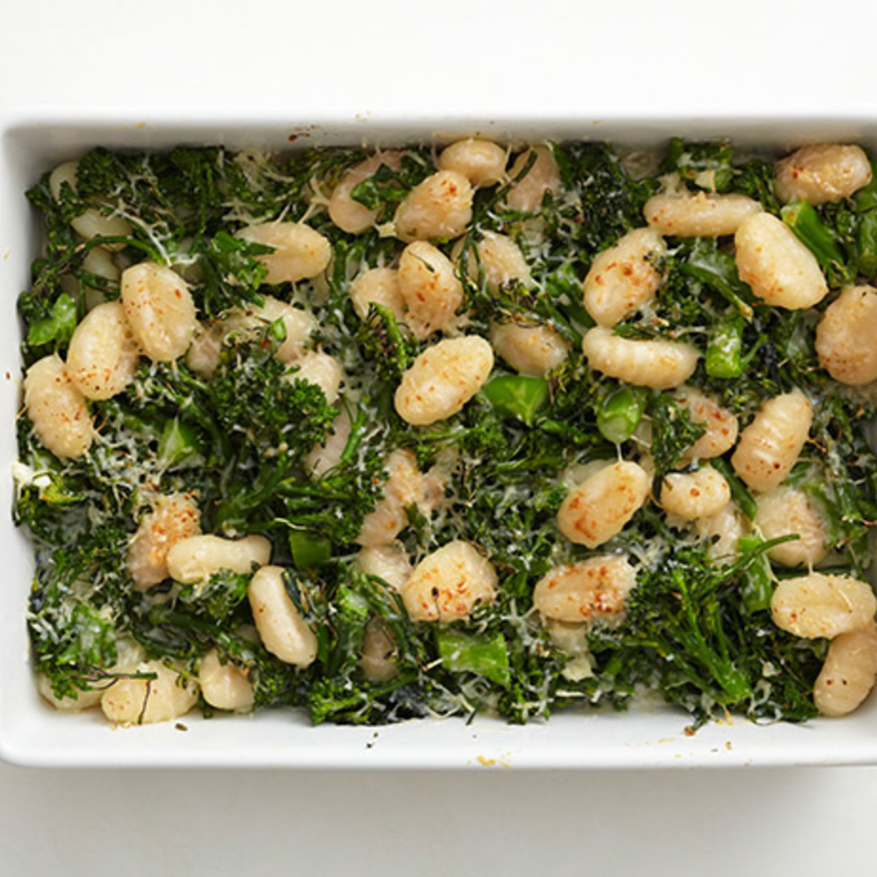 Baked Gnocchi with Greens