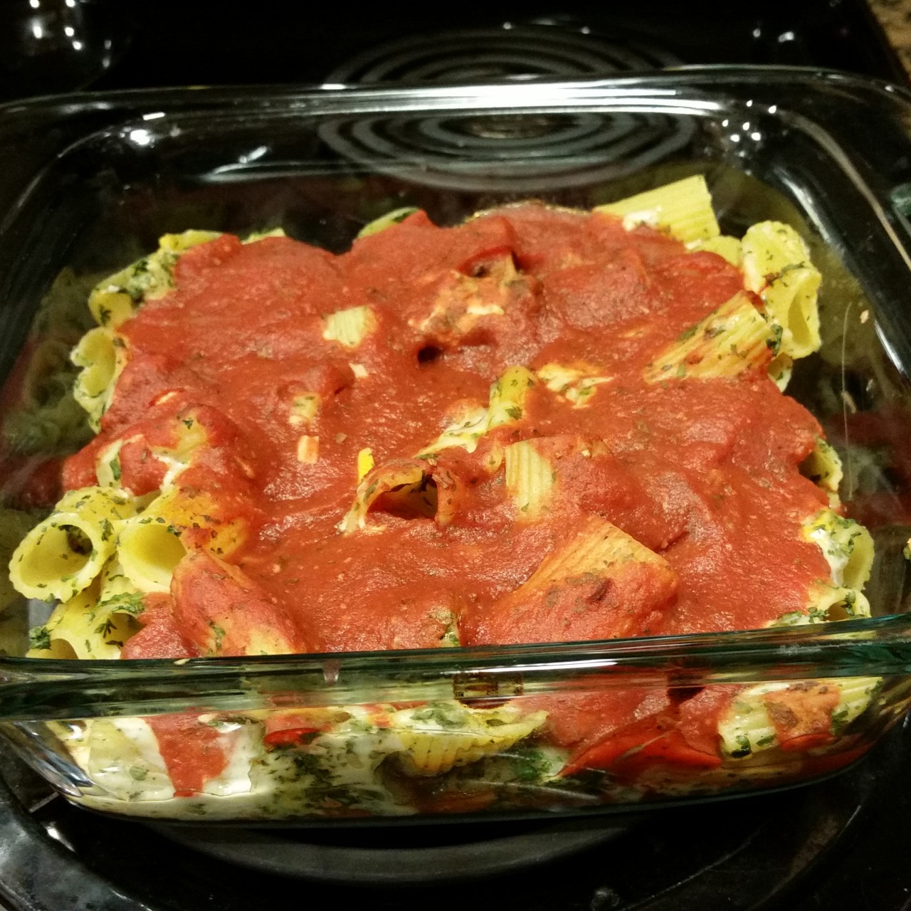 Vegetarian Baked Ziti Pasta
