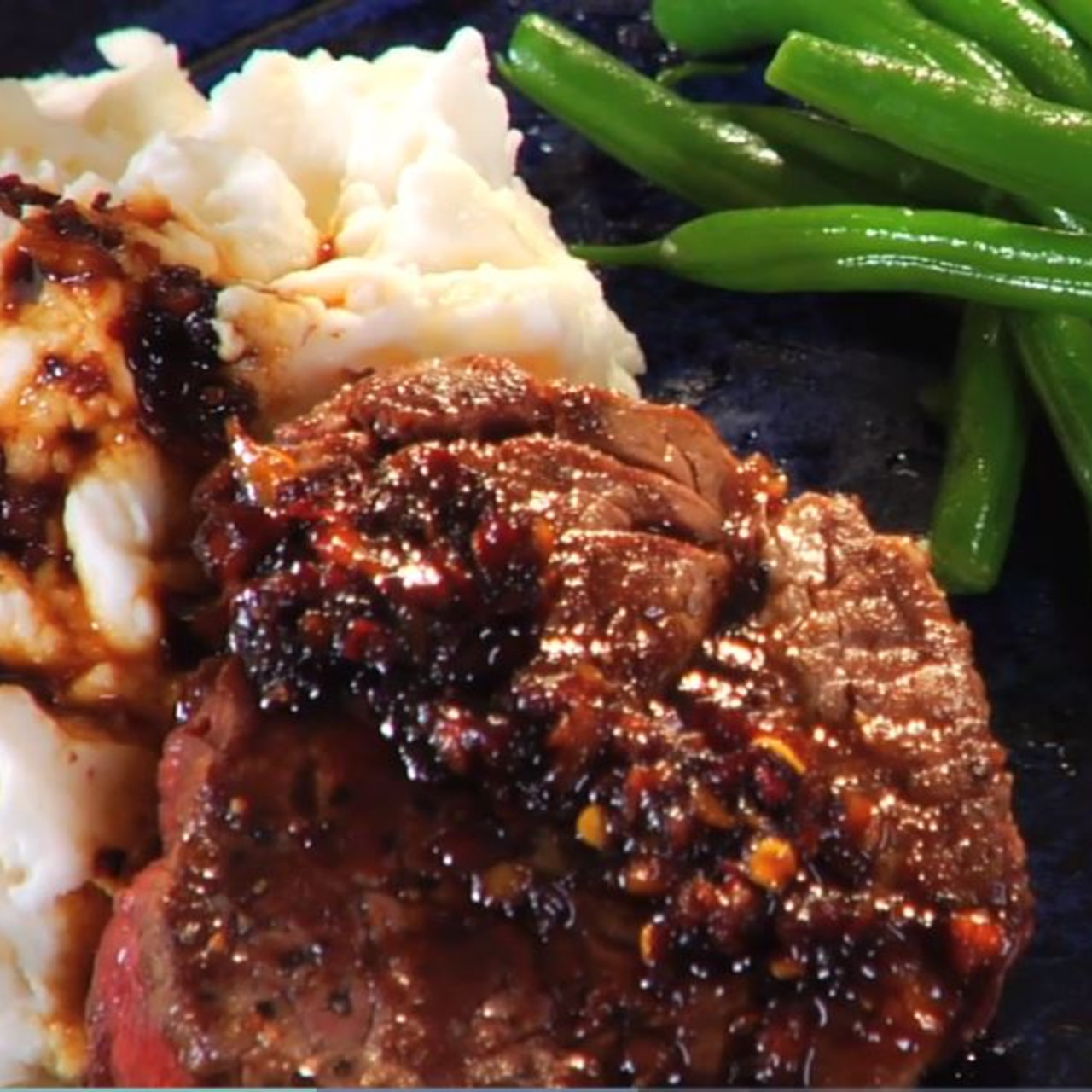 BalsamicGlazed Filet Mignon