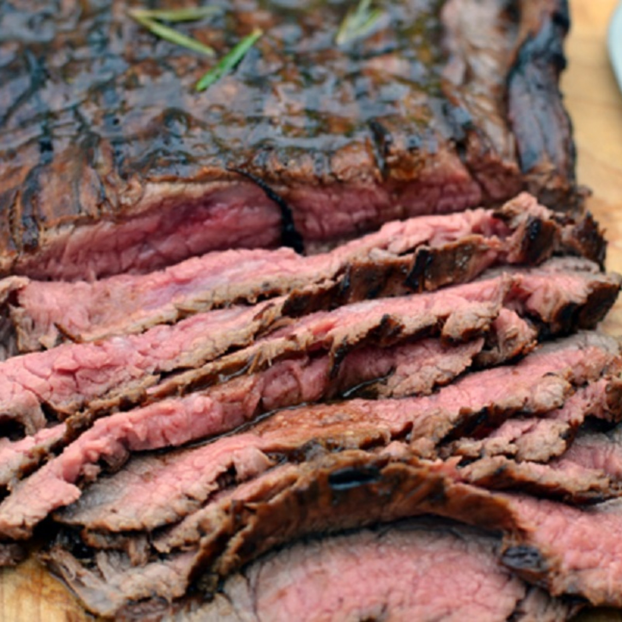 Grilled Balsamic and Soy Marinated Flank Steak Recipe