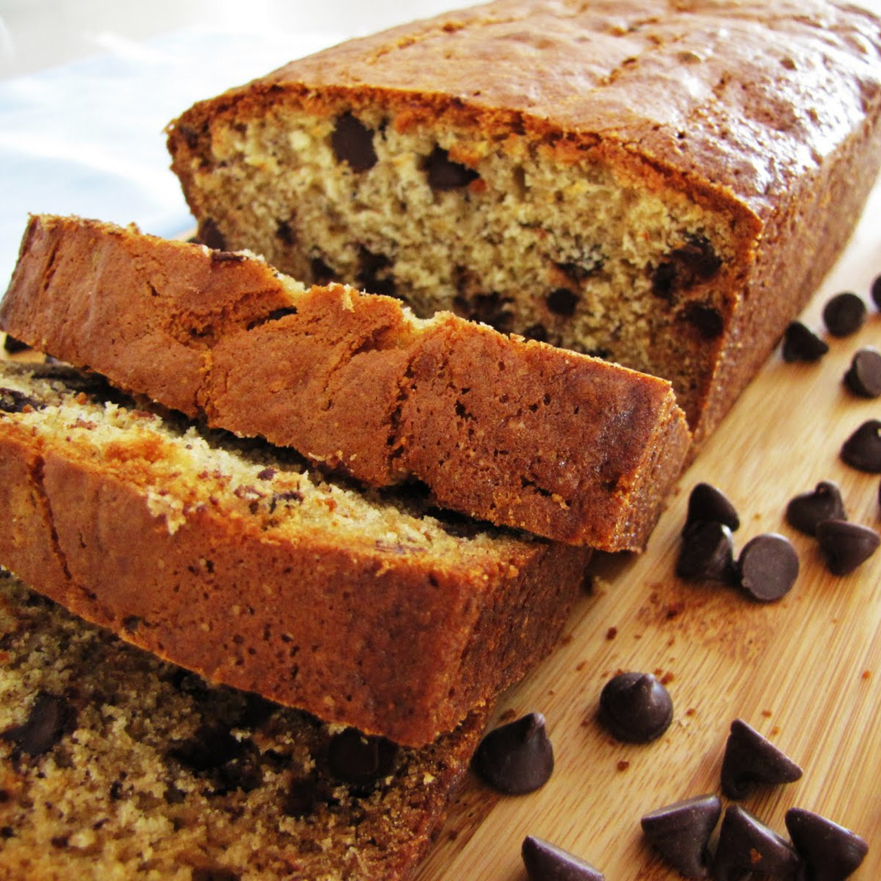 Gluten Free Banana Chocolate Chip Loaf