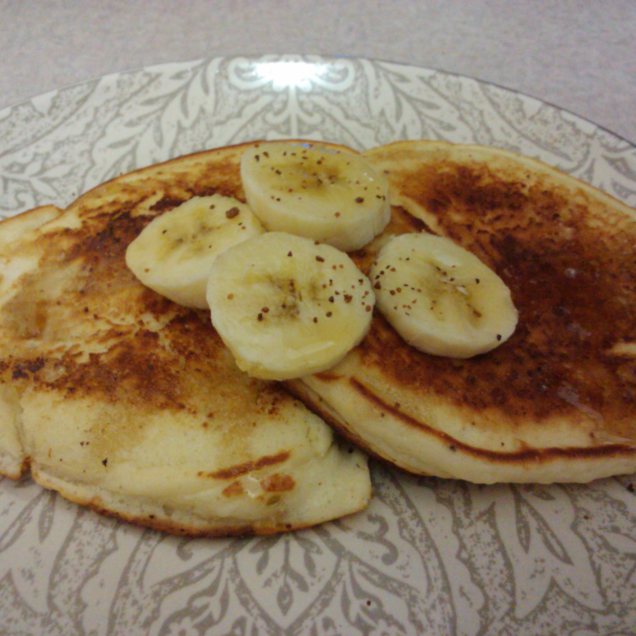Banana Nutmeg Pancakes