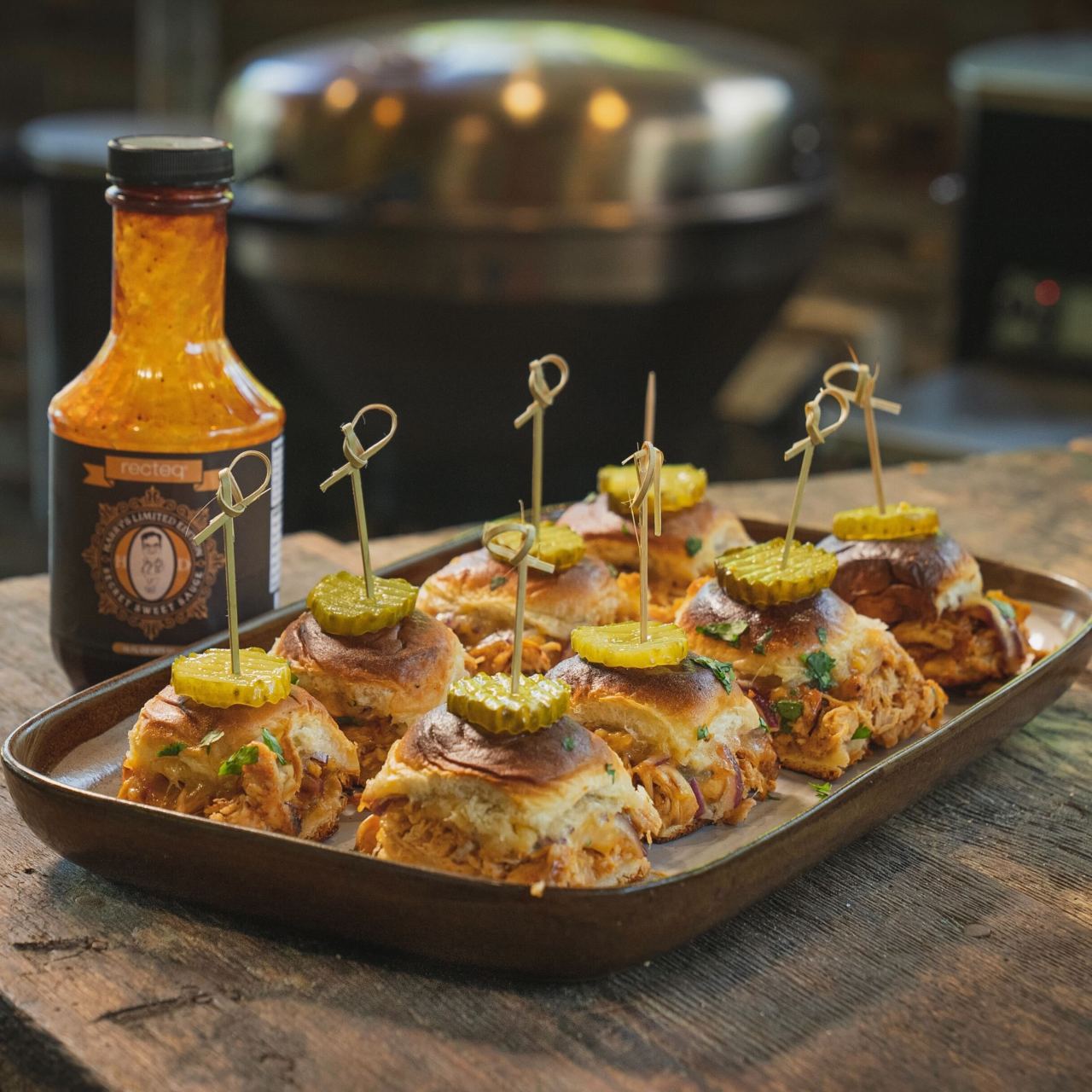 BBQ Chicken Sliders