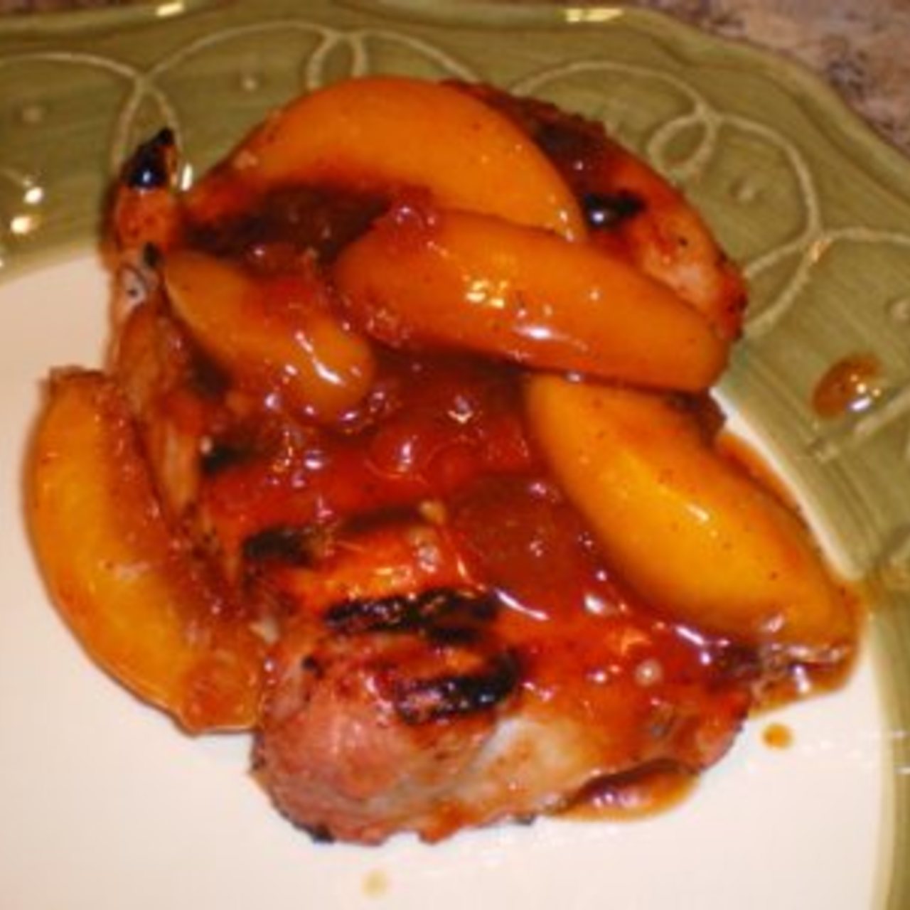 BBQ Peach Glaze