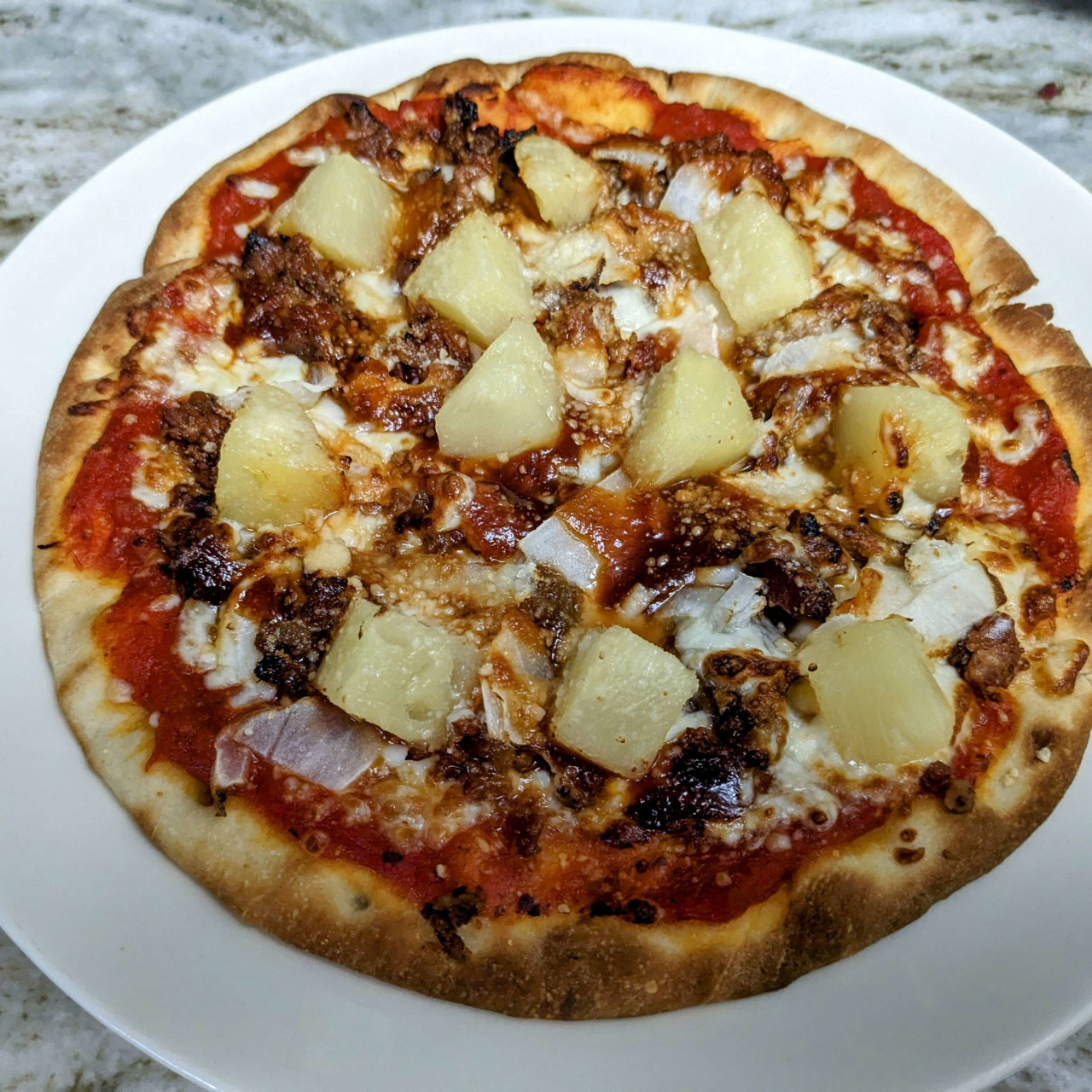 BBQ Pulled Pork Pizza (Ninja Foodi Grill)