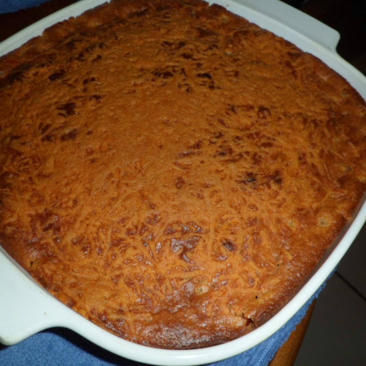 bean and corn bread casserole