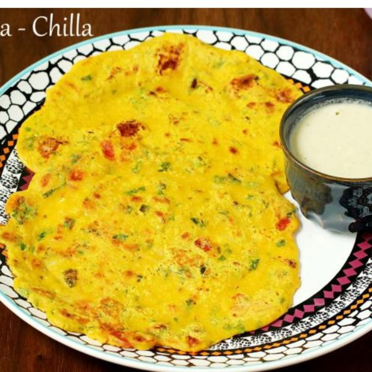 Besan Chilla (Chickpea Flour Pancake)