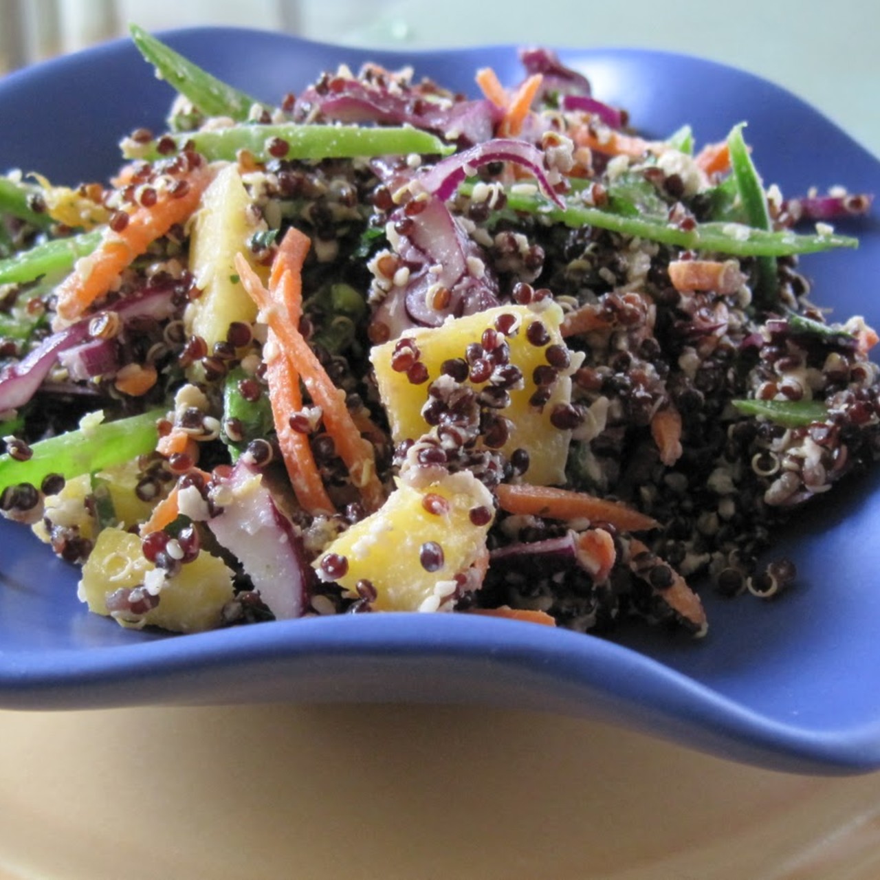 Black Quinoa Asian Slaw