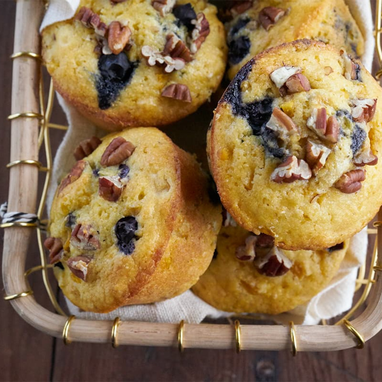 Blueberry Corn Muffins