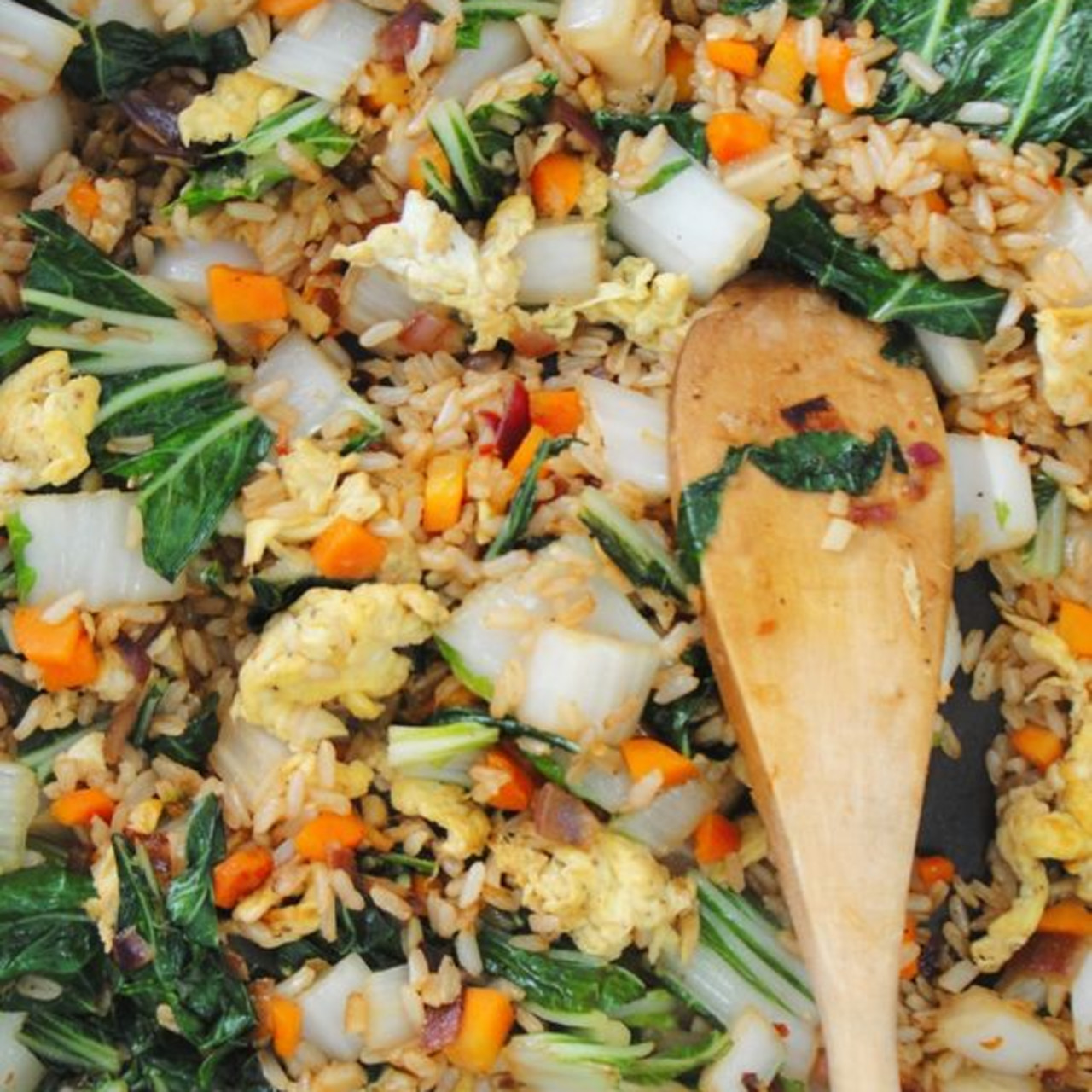 Bok Choy Fried Rice