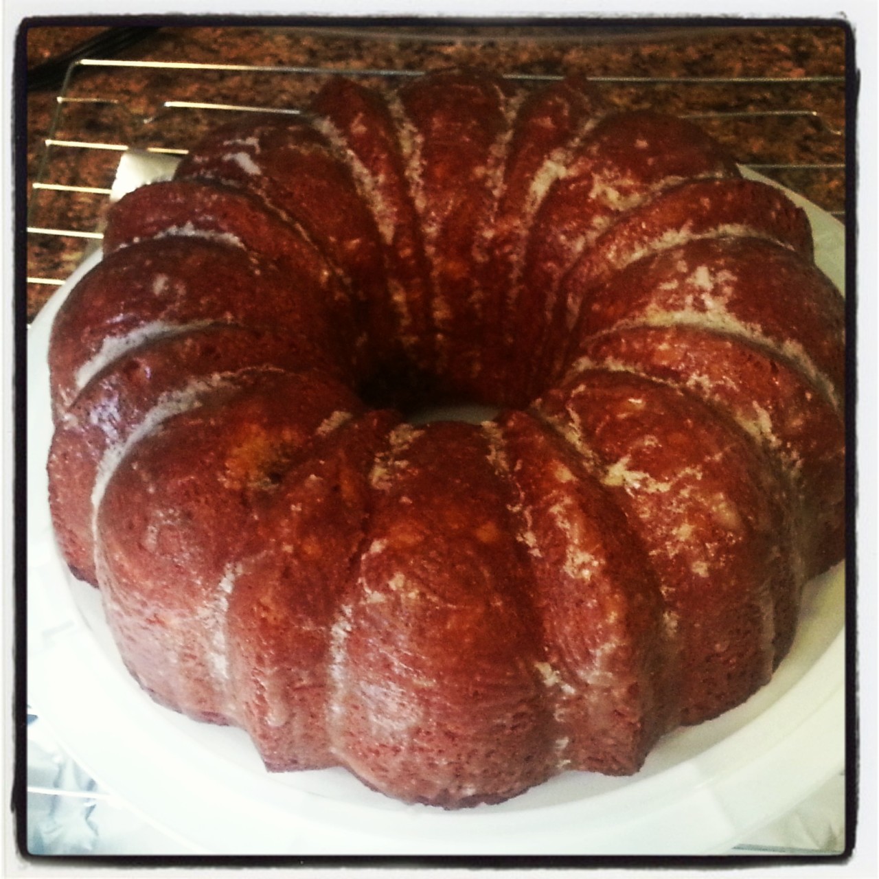 BourbonCream CheesePecan Pound Cake