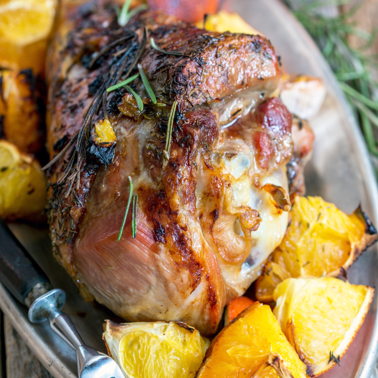 Braised Turkey Thighs