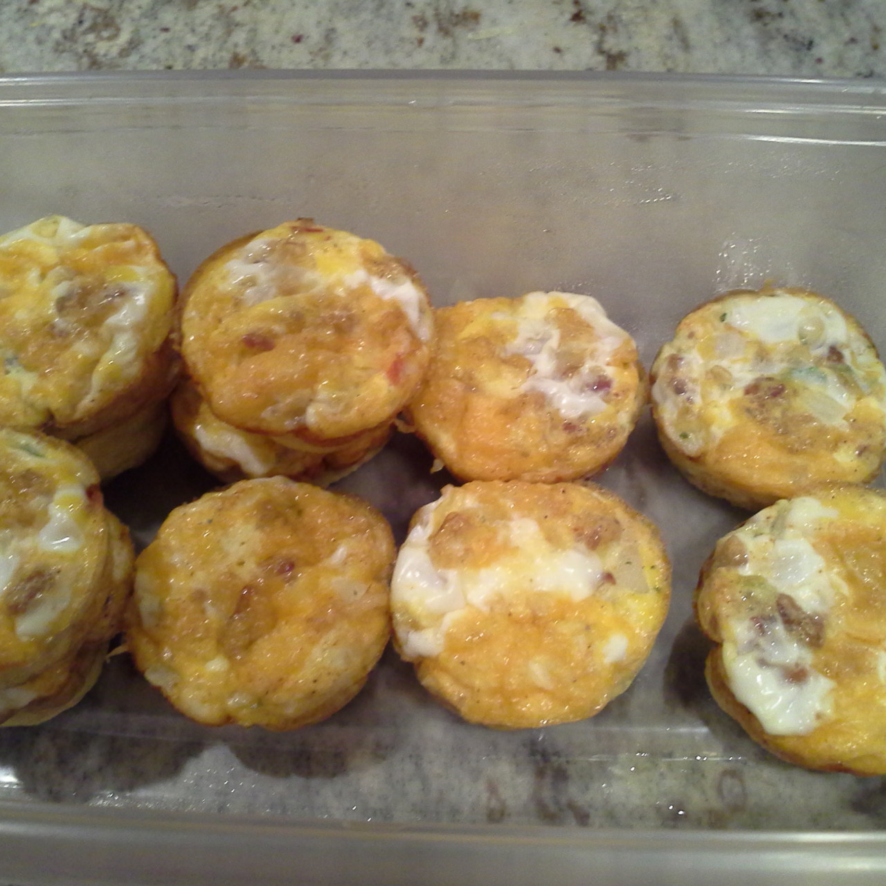 Breakfast egg muffins (To Go)