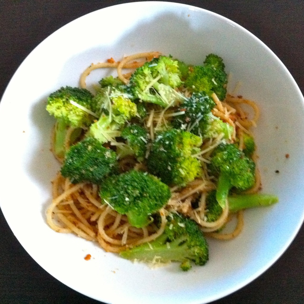 Broccoli And Garlic Breadcrumb Spaghetti