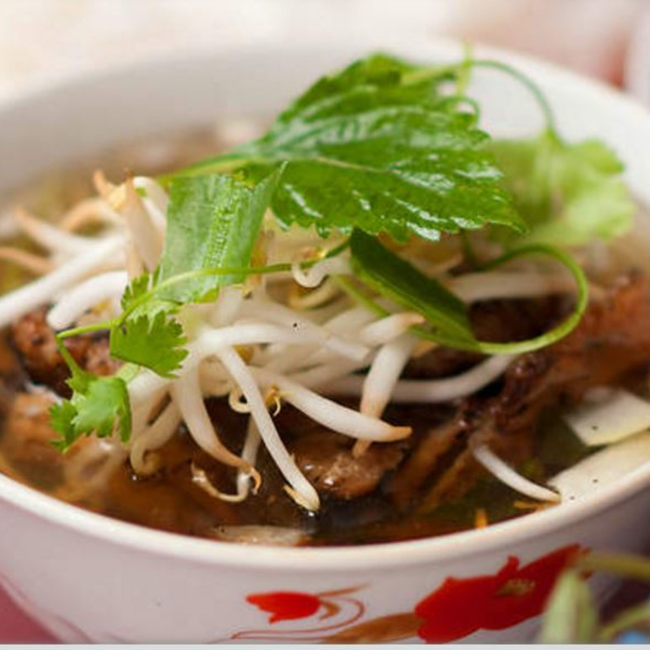 Bun Cha: Vietnamese Chargrilled pork patties with Vietnamese herbs