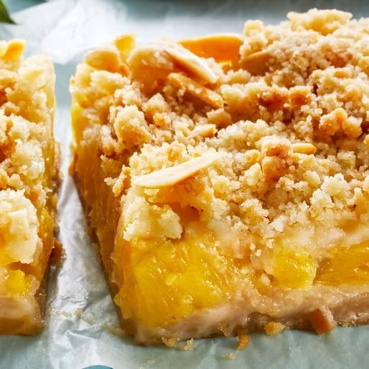 Buttery Pineapple Crumble Bars