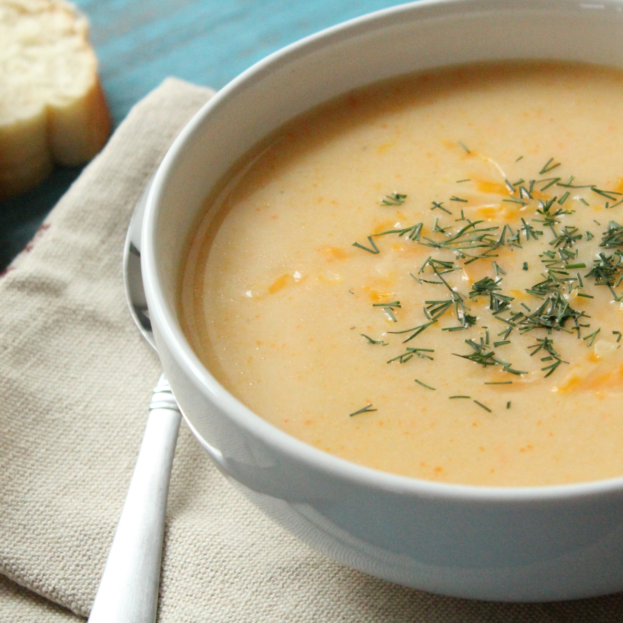 Cauliflower and Cheese Soup