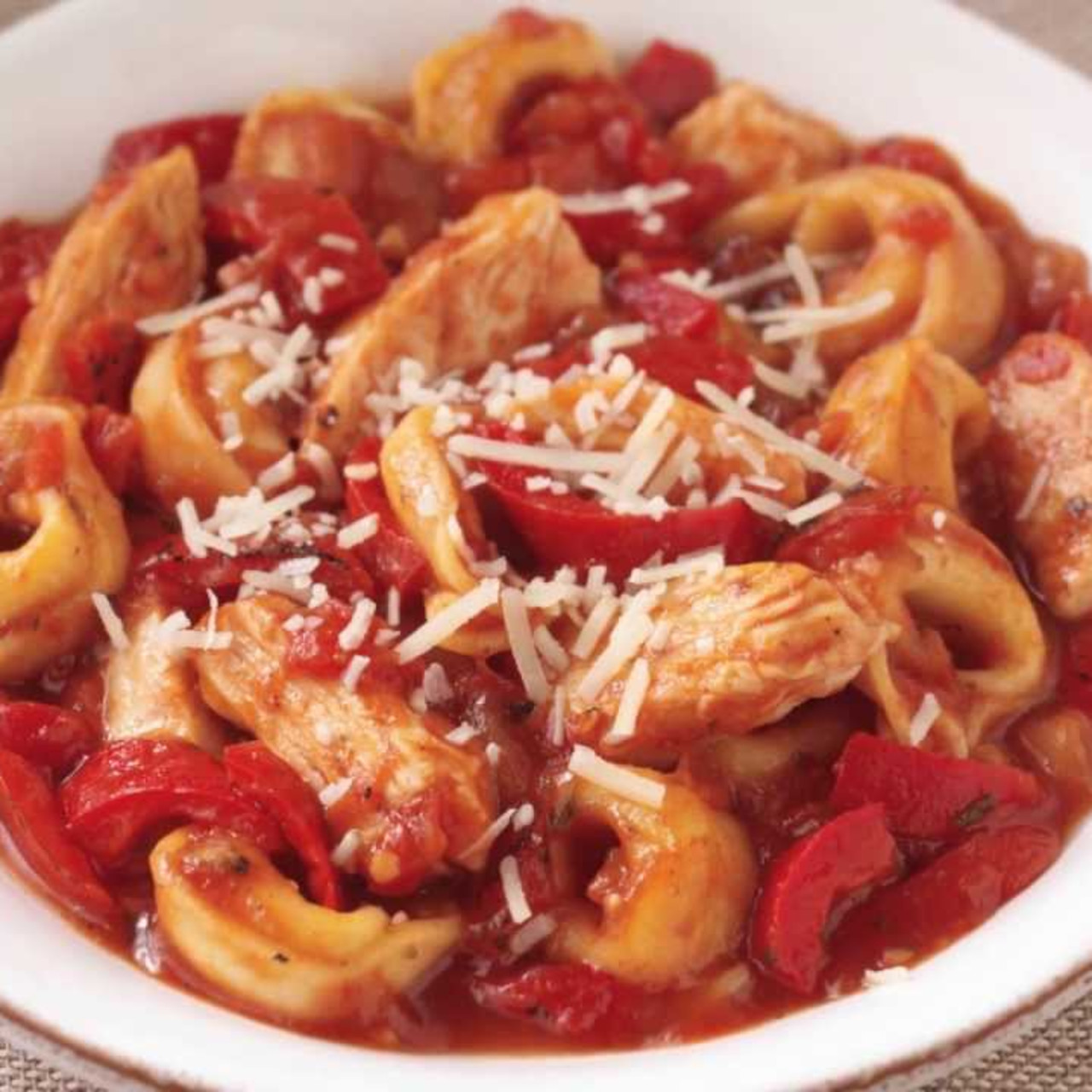 Cheese Tortellini in Marinara