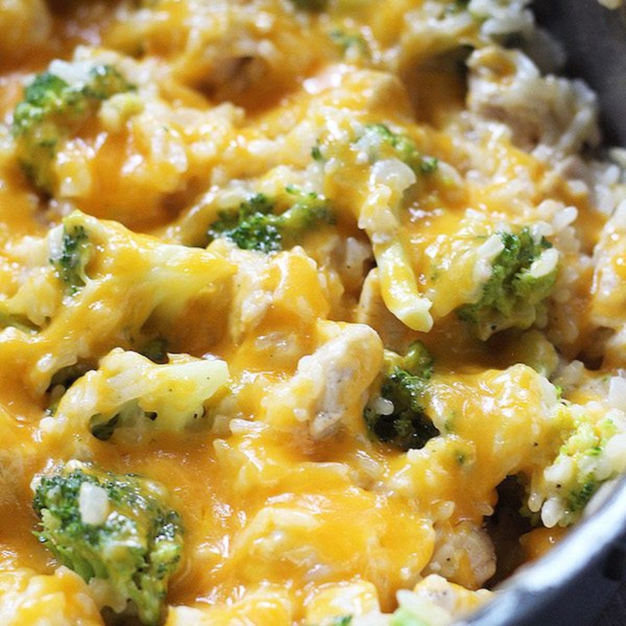 Cheesy Broccoli Rice Casserole