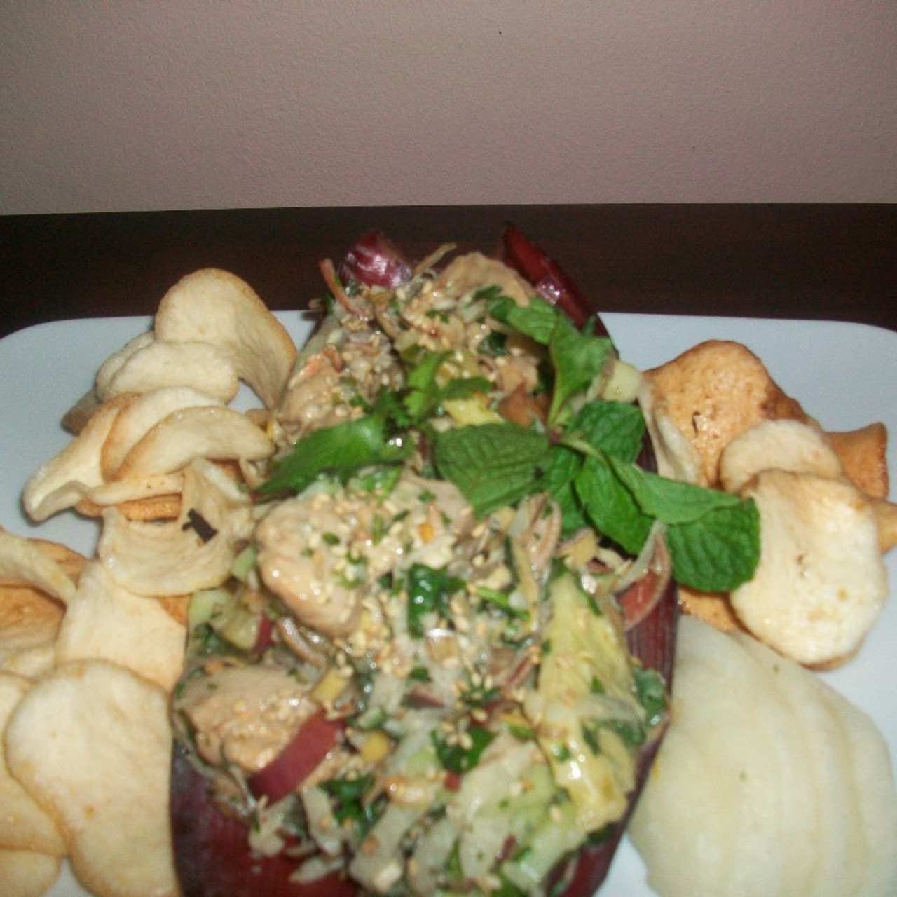 Chicken Banana Blossom Salad