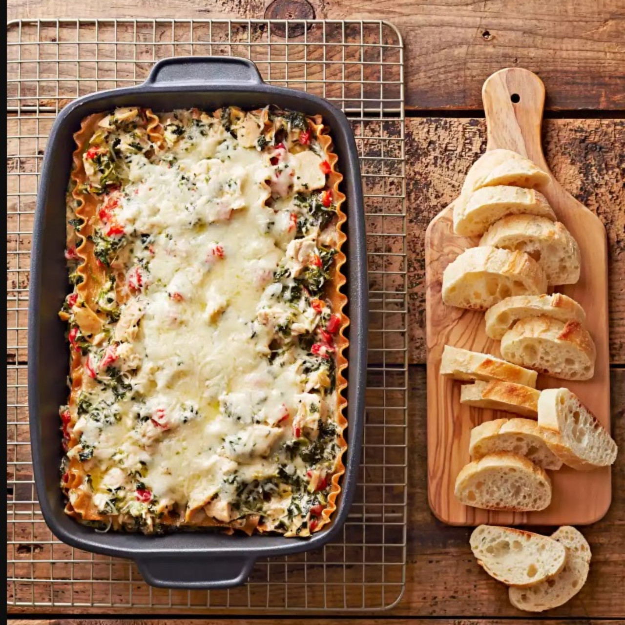 Chicken Caesar Lasagna